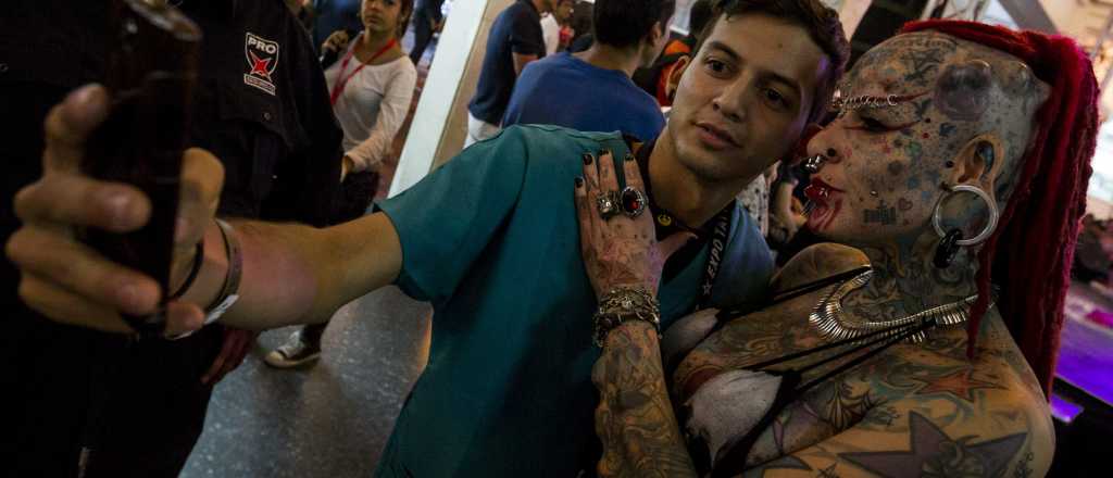 Los personajes más exóticos de la Expo Tatuaje en Caracas