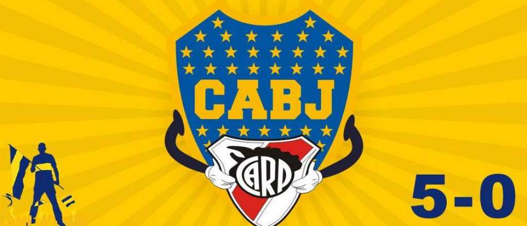 Afiches y memes: las mejores gastadas del 5-0 a River