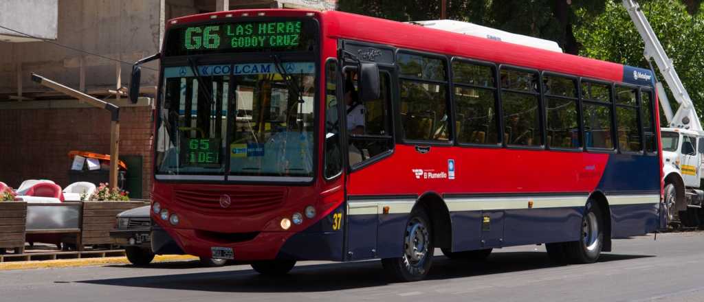 Habrá desvío de transporte público en Las Heras por dos meses