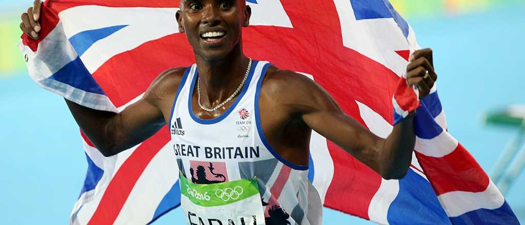 Mo Farah gana el oro en los 5 mil metros y logra su segundo doblete