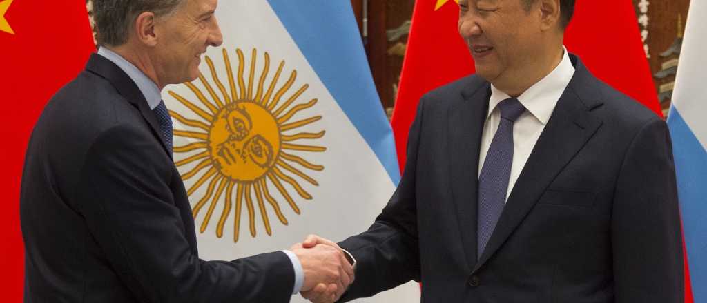 Macri recibió hoy a Xi Jinping en Olivos con una obra mendocina de fondo