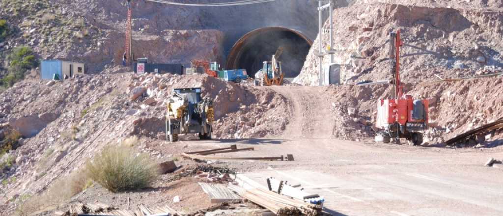 Así avanza el túnel de Cacheuta - Potrerillos