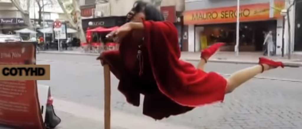 India Lagarta, la extra&ntilde;a mujer que levita en Mendoza
