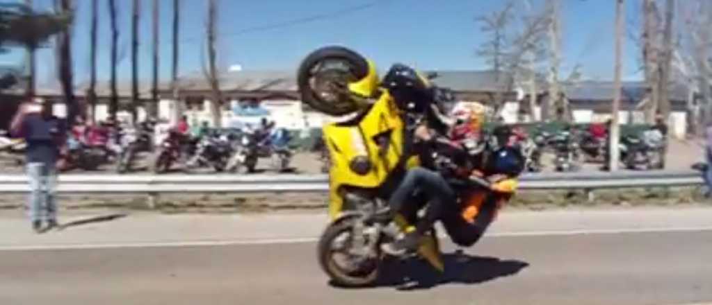 San Rafael: se hizo el "canchero" y termin&oacute; en el piso