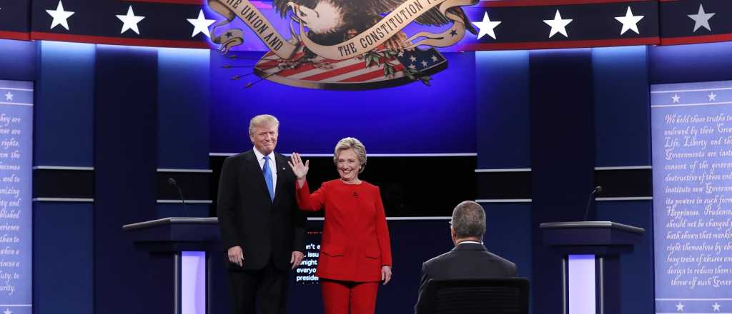 Clinton y Trump se sacaron chispas en su primer debate