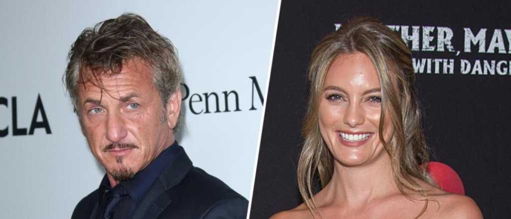 In fraganti: Sean Penn y su nueva novia de 24 años (e hija de otro actor)
