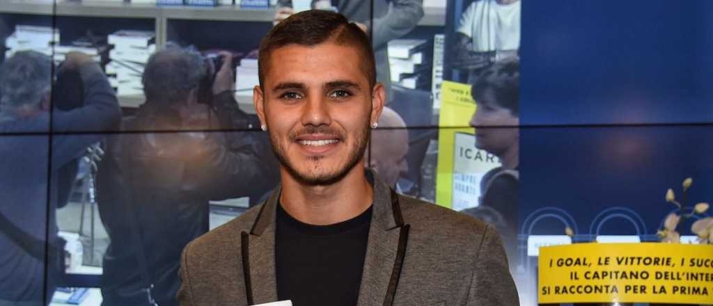 Icardi present&oacute; su libro y revel&oacute; un secreto sin querer