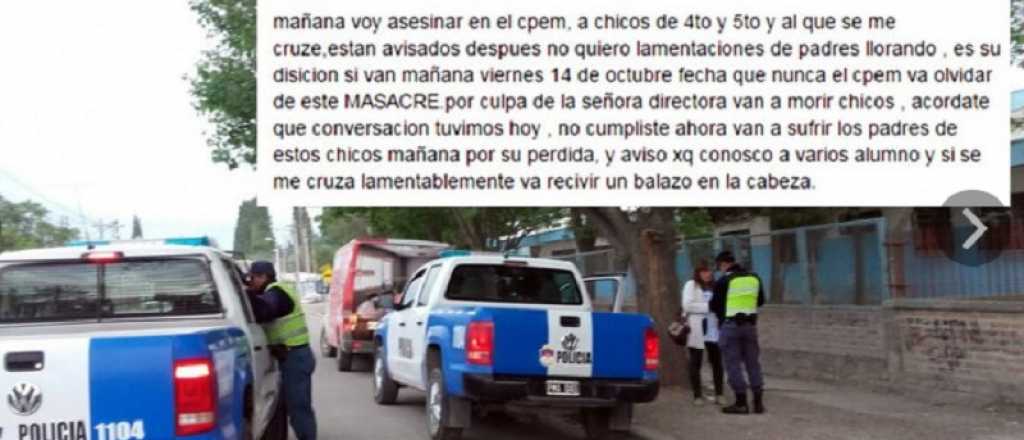 Conmoción en Neuquén: Amenazó por Facebook con una masacre 