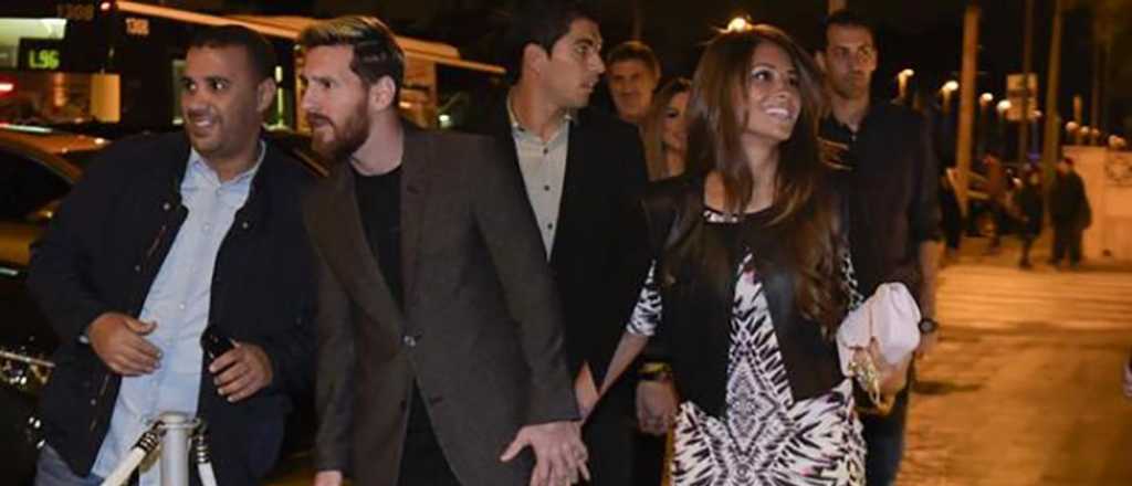 Antonella Roccuzzo deslumbró con su look en una fiesta del Barcelona