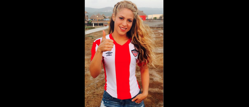 La particular gastada a Shakira de un equipo de fútbol brasilero