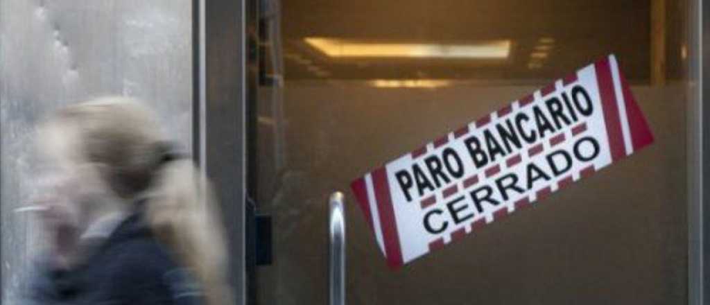 Arranca el paro bancario en Mendoza y todo el país