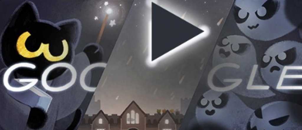 Google celebra Halloween con un divertido e interactivo doodle