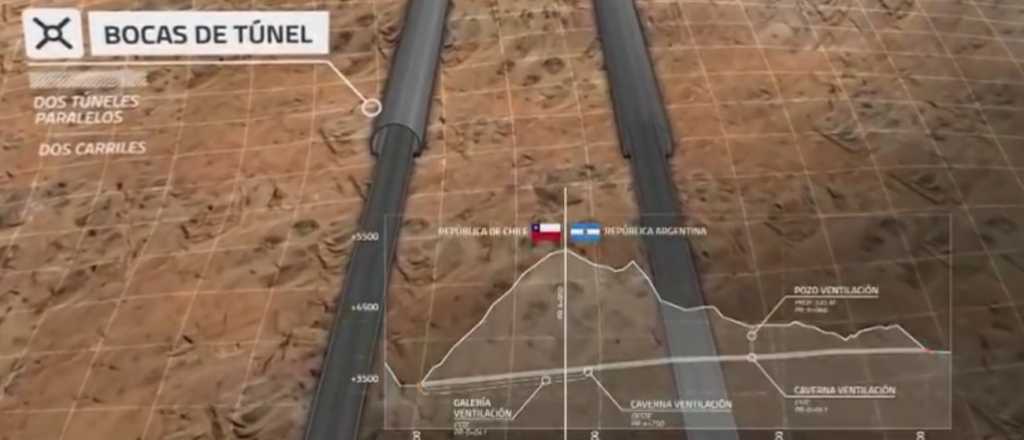 Un vistazo de c&oacute;mo ser&aacute; el t&uacute;nel Agua Negra a Chile